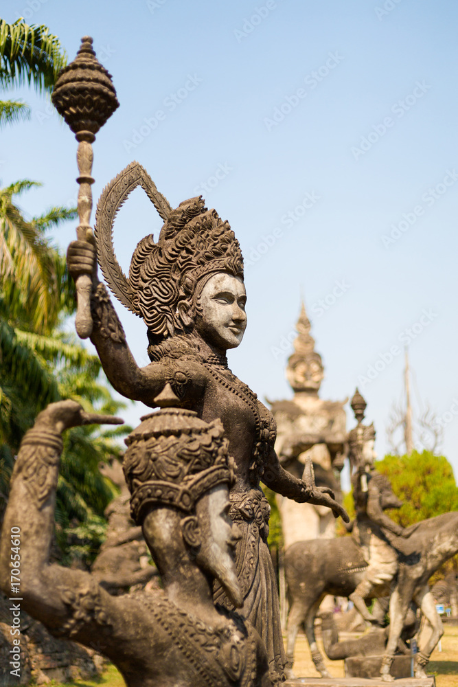 Xieng Khuan Buddha park Vientiane