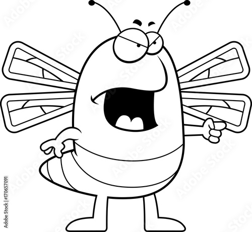 Angry Dragonfly