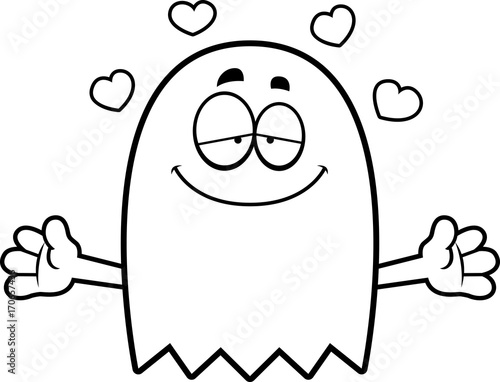Cartoon Ghost Hug