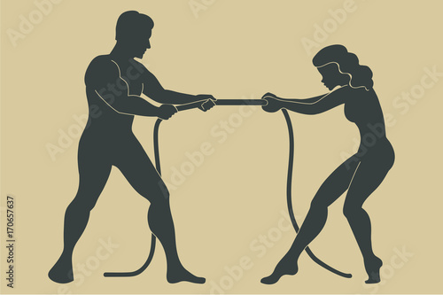 Man and woman