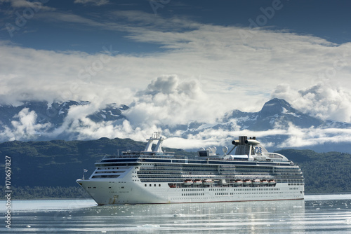 Cruise Ship, Glacier Bay, Alaska © Betty Sederquist