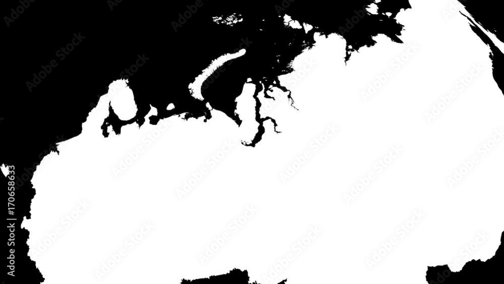 Arkhangelsk - Russia, region extruded. Satellite Arkhangelsk - Russia, region extruded. Satellite