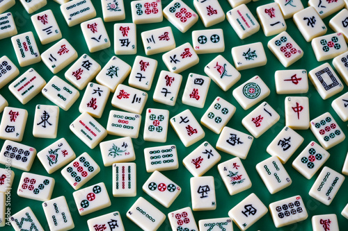 Mahjong tiles