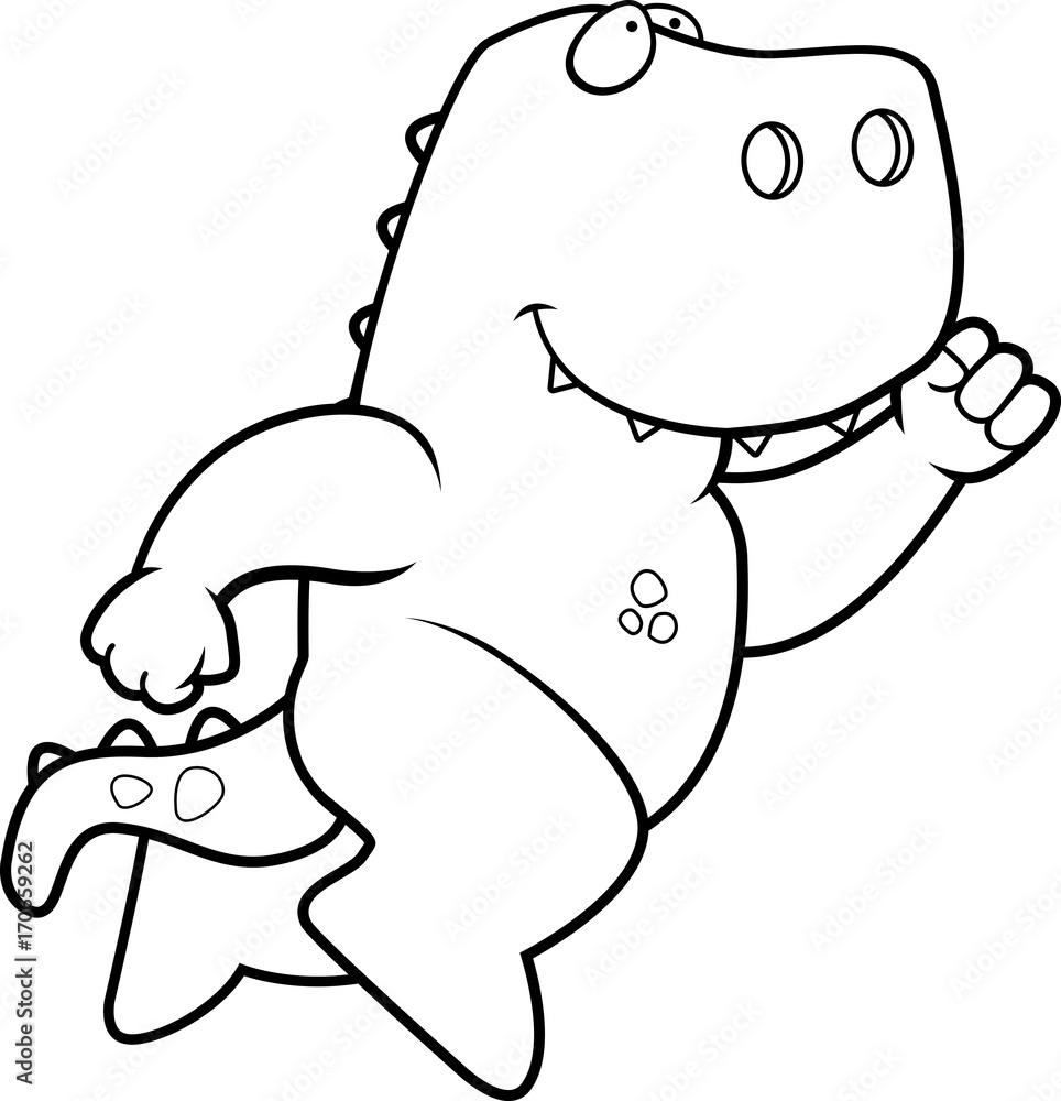Dinosaur Jumping Dinosaur Jumping