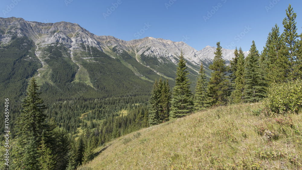 Eastern edge of the Rocky Mountans, Kananaskis provencial park, Alberta, Canada