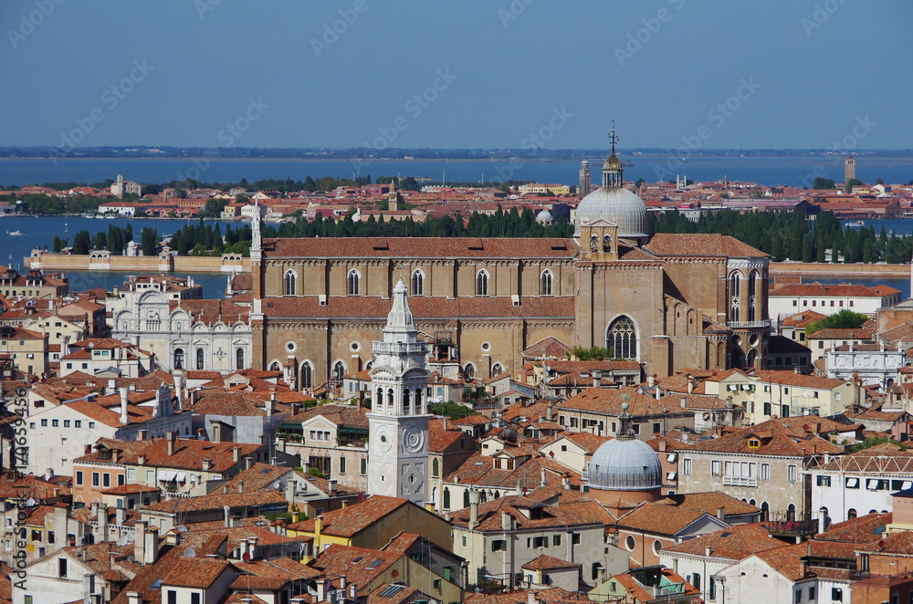 Venice from the bell tower