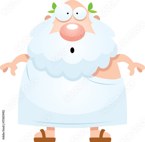 Surprised Cartoon Greek