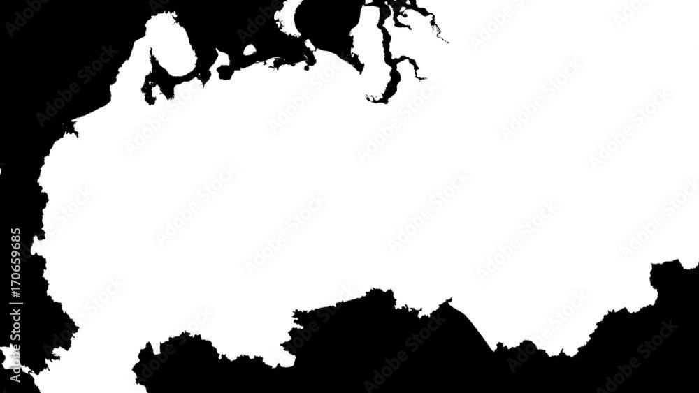 Bryansk - Russia, region extruded. Bumps Bryansk - Russia, region extruded. Bumps