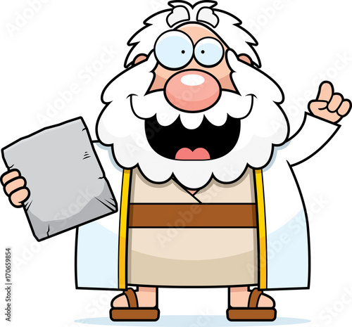 Cartoon Moses Idea