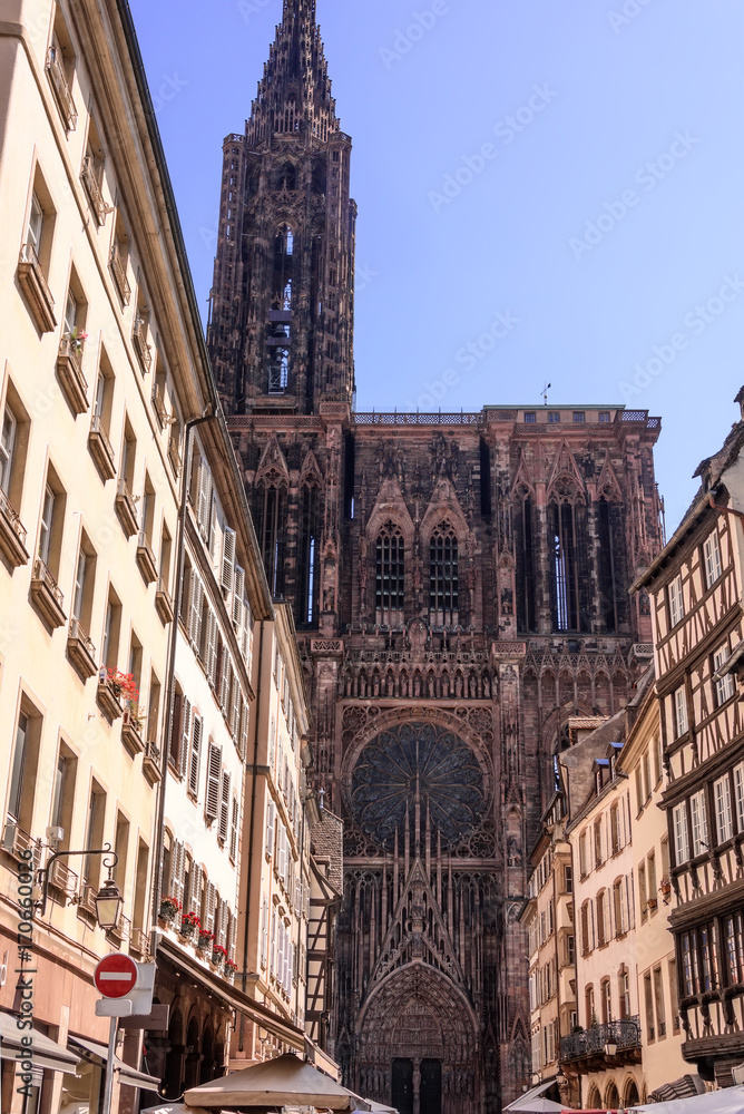 Fototapeta premium Strasbourg Cathedral in France