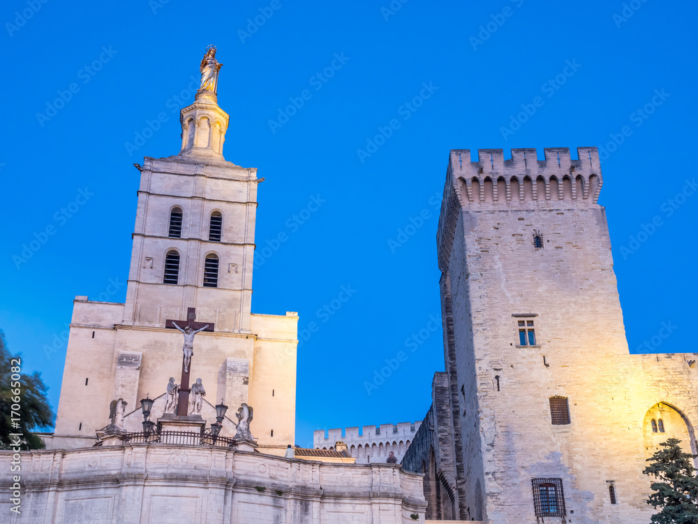 Cathedral of Our Lady of Doms in Avignon