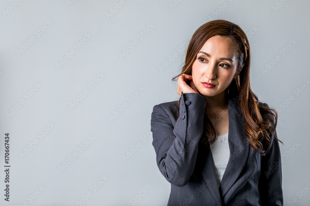 portrait of a beautiful asian woman. portrait of a beautiful asian woman.