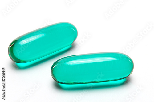 soft gel capsules of medicine