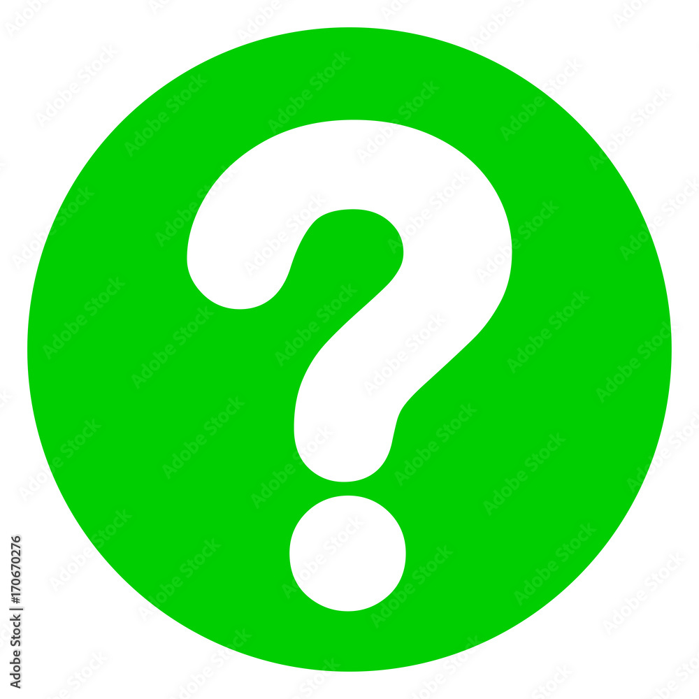 question mark green circle icon question mark green circle icon