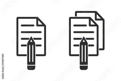 Clipboard vector icon.
