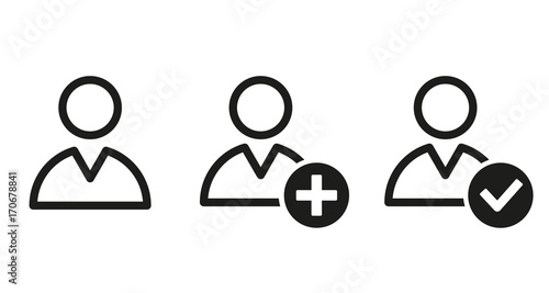 Account vector icon.