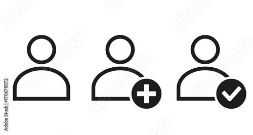 Account vector icon.