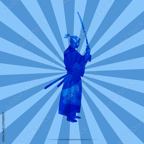 Japanese Warrior and Swordsman, Samurai 