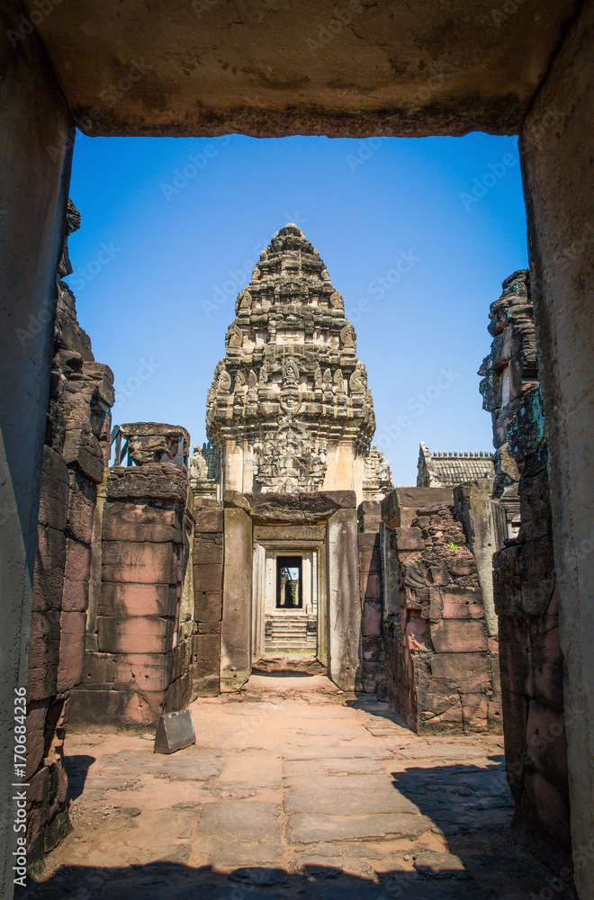 Fototapeta premium Phimai historical park , Nakhon ratchasima, Thailand