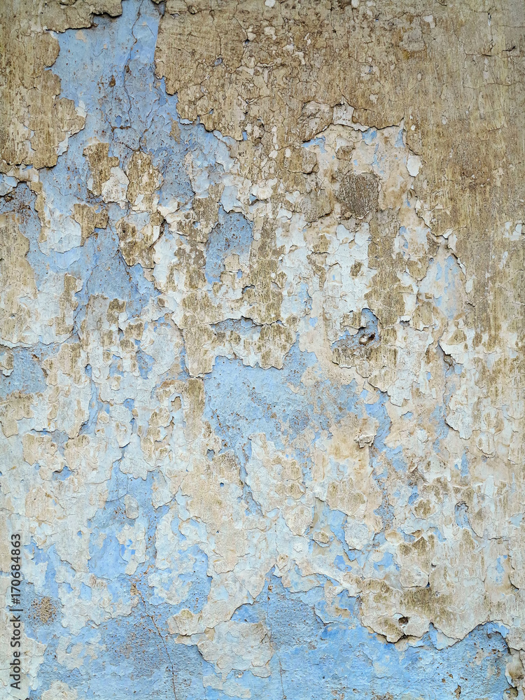 Weathered cracked plaster - grunge texture Weathered cracked plaster - grunge texture