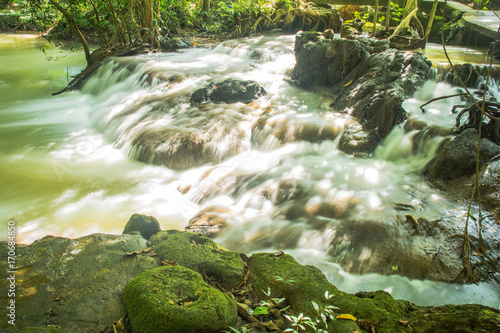 Than Bok Khorani National Park in Krabi Province, Thailand.