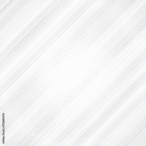 Abstract lines diagonal striped pattern with gray and white stripes. Vector