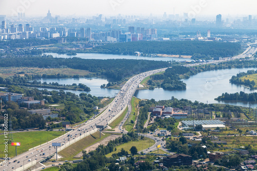 Photography Novorizhskoye Shosse in Pavshinsky Floodplain