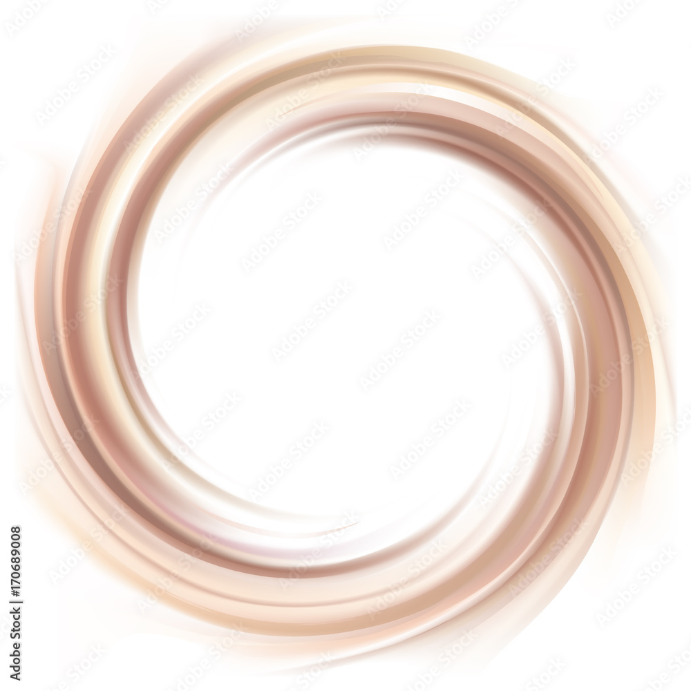 Vector background of swirling chocolate texture Vector background of swirling chocolate texture