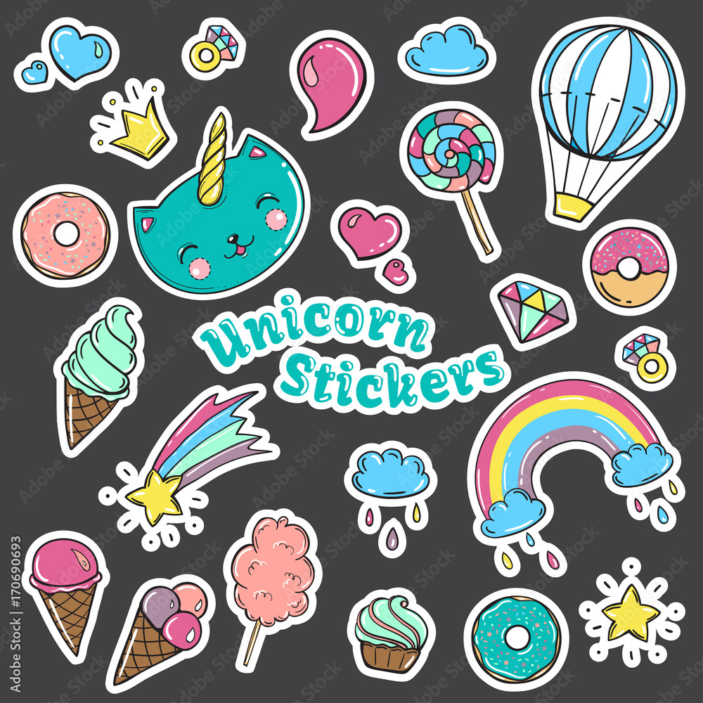 Fashion patch badges in 80s-90s style. Fashion patch badges in 80s-90s style.