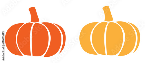 Pumpkin icon vectors