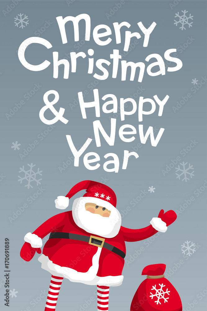 Merry Christmas vector lettering design template Merry Christmas vector lettering design template