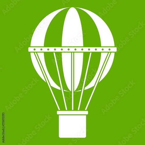 Global travel concept icon green