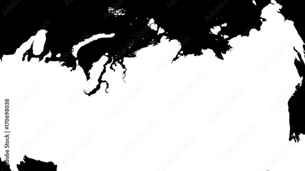 Taymyr - Russia, autonomous province extruded. Bumps shaded Taymyr - Russia, autonomous province extruded. Bumps shaded
