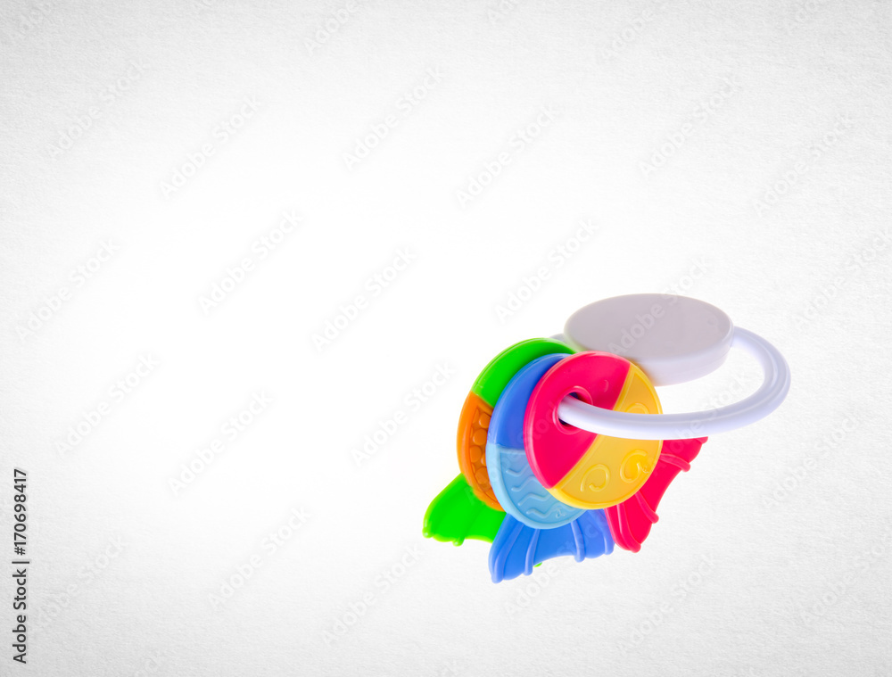 Fototapeta premium Toy or Baby toy on a background.