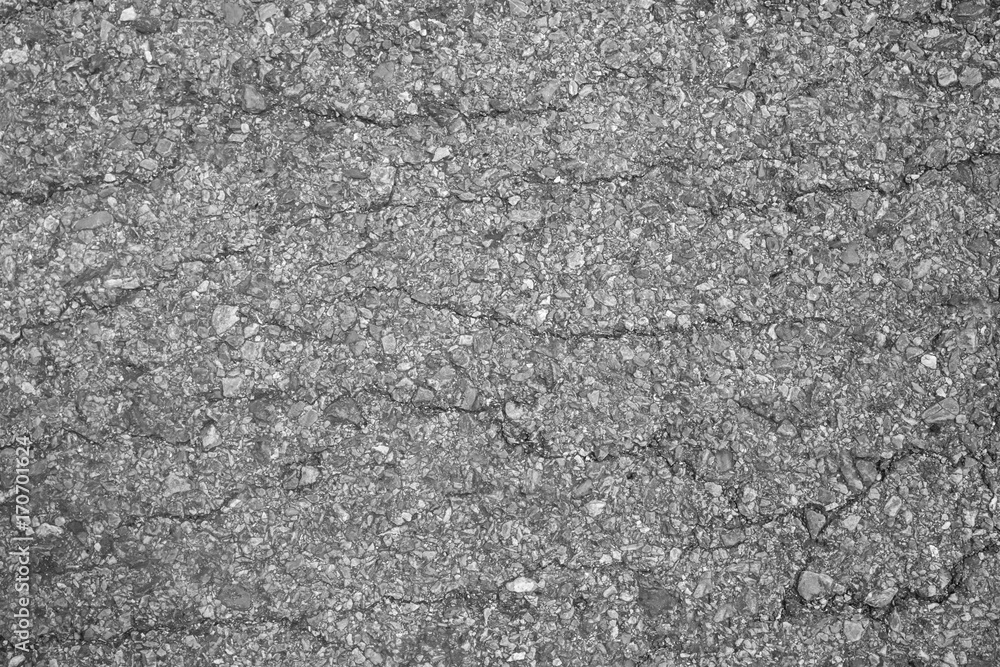 Asphalt background texture with some fine grain with road - obrazy, fototapety, plakaty 