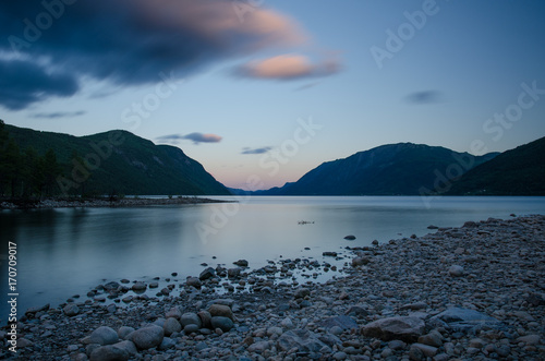 dark lake