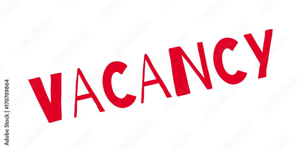 Vacancy rubber stamp. Grunge design with dust scratches. Effects can be easily removed for a clean, crisp look. Color is easily changed. Vacancy rubber stamp. Grunge design with dust scratches. Effects can be easily removed for a clean, crisp look. Color is easily changed.