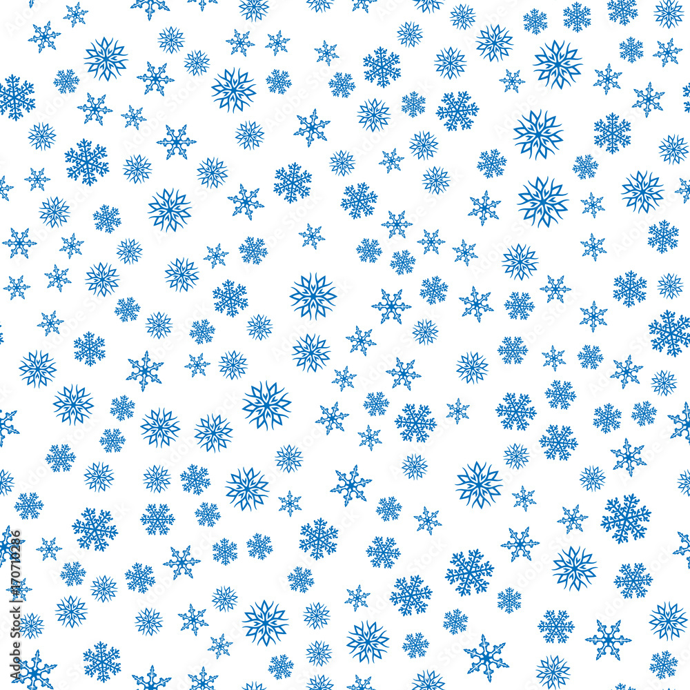 Snowflake Seamless Pattern 29 Snowflake Seamless Pattern 29