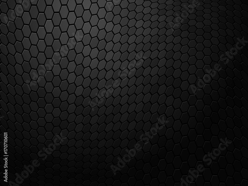 Abstract wavy black texture background