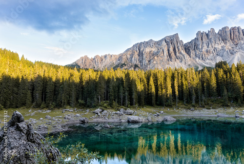 Lake Carezza (Karersee, Dolomites, Italy)