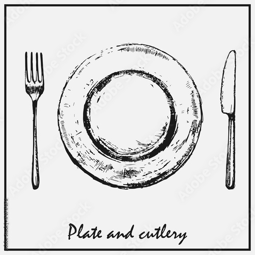 painted plate