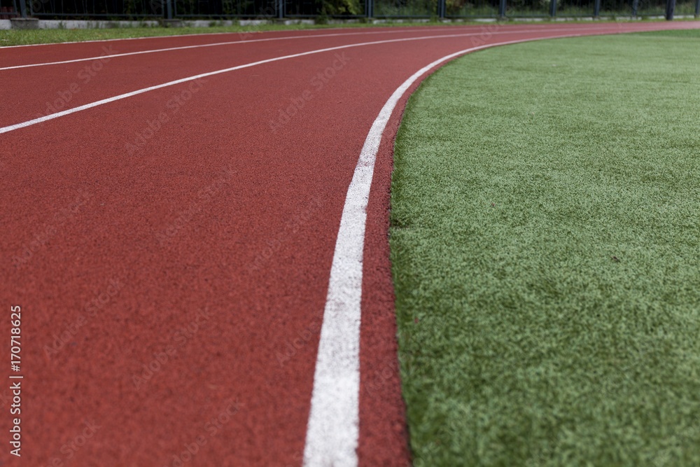 Fototapeta premium Running track