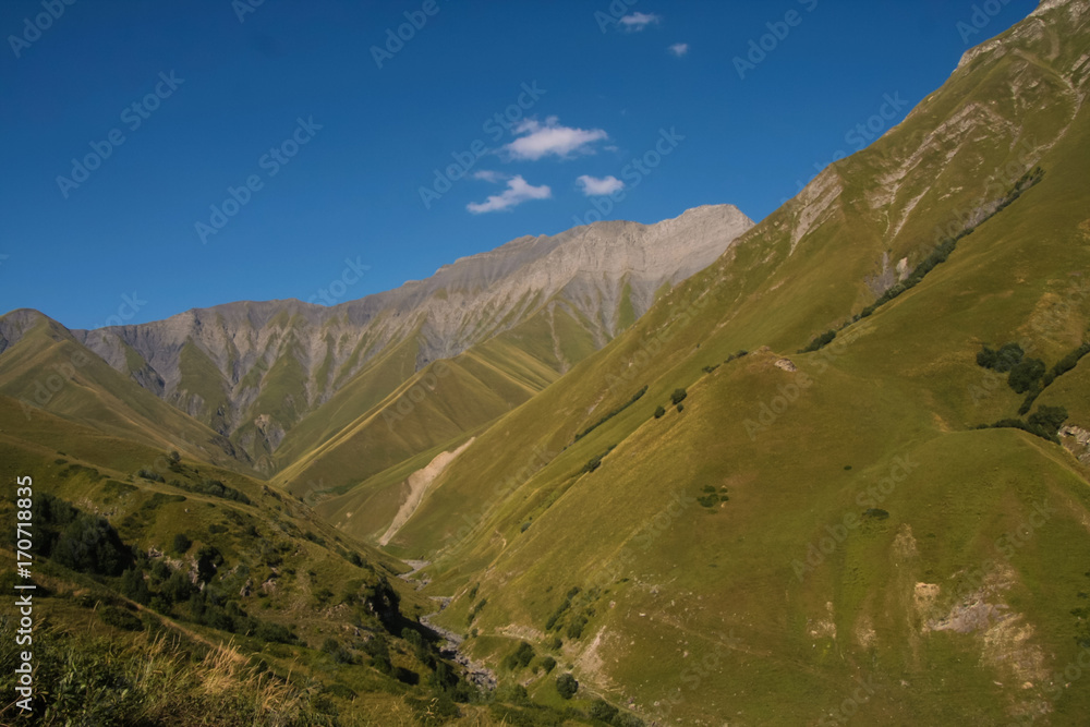 Naklejka premium mountain landscape