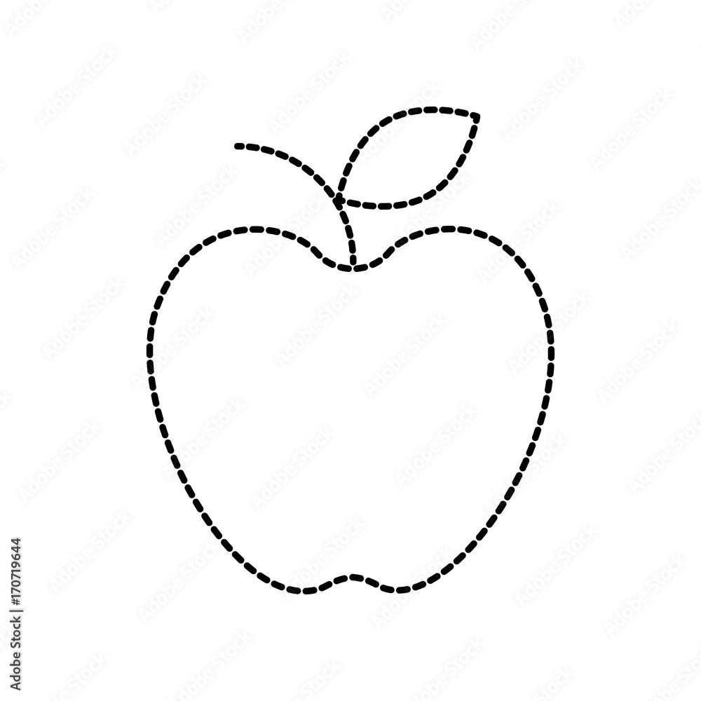 fresh fruit apple food market icon vector illustration fresh fruit apple food market icon vector illustration