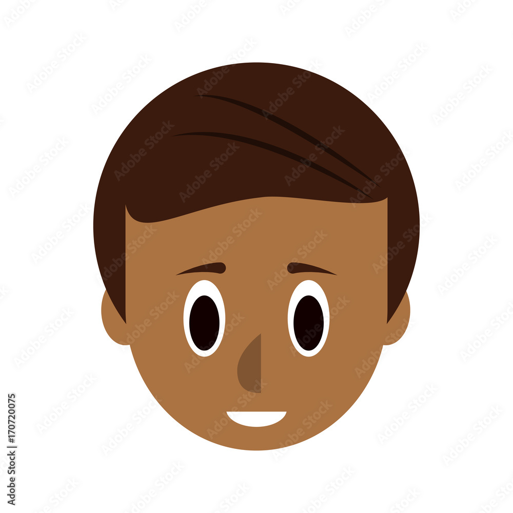 man with dark skin young adult icon image vector illustration design man with dark skin young adult icon image vector illustration design