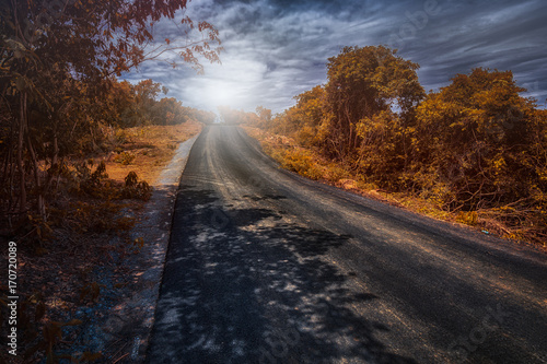 Asphalt road