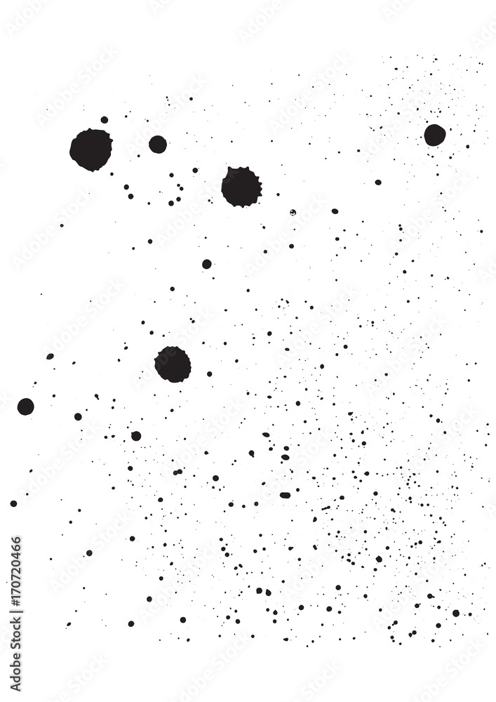 Watercolor drops, splashes, stains - black on white background - isolated - art creative modern abstract vector Watercolor drops, splashes, stains - black on white background - isolated - art creative modern abstract vector