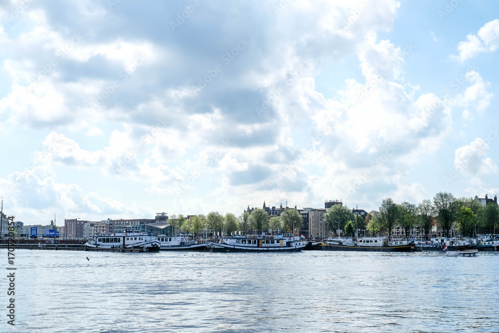 Altstadt von Amsterdam in den Niederlanden