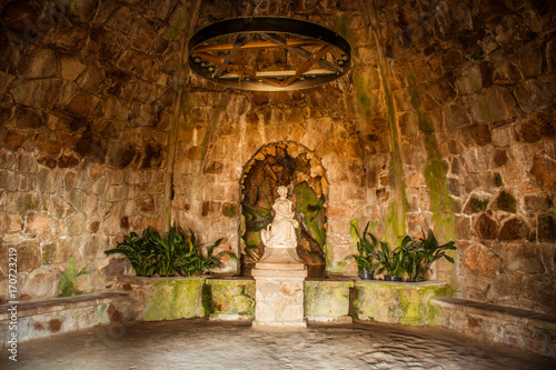 cueva en quinta da regaleira sintra portugal photo