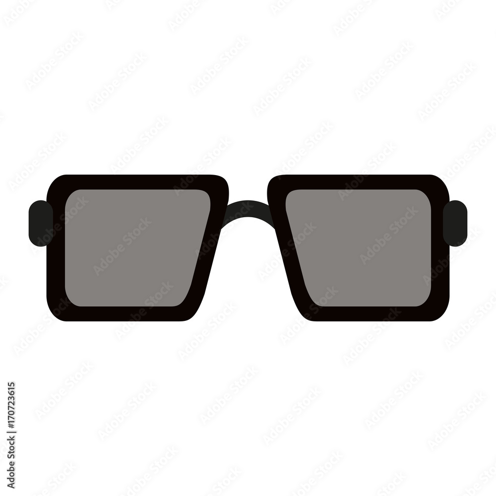 sunglasses square frame icon image vector illustration design sunglasses square frame icon image vector illustration design